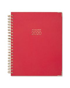 AAG609990559 HARMONY WEEKLY/MONTHLY HARDCOVER PLANNER, 11 X 8.5, BERRY, 2021-2022