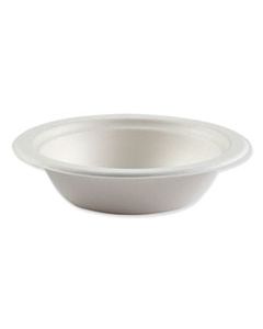 BWKBOWLWF12 BAGASSE MOLDED FIBER DINNERWARE, BOWL, 6.25" DIAMETER, WHITE, 1000/CARTON