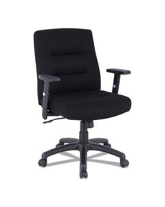 ALEKS4010 ALERA KESSON SERIES PETITE OFFICE CHAIR, SUPPORTS UP TO 300 LBS., BLACK SEAT/BLACK BACK, BLACK BASE