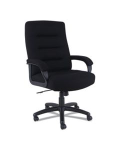 ALEKS4110 ALERA KESSON SERIES HIGH-BACK OFFICE CHAIR, SUPPORTS UP TO 300 LBS., BLACK SEAT/BLACK BACK, BLACK BASE