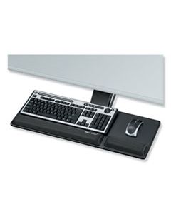 FEL8017801 DESIGNER SUITES COMPACT KEYBOARD TRAY, 19W X 9.5D, BLACK