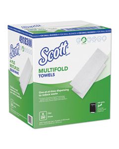 KCC49183 MULTI-FOLD PAPER TOWELS, 9.2 X 9.4, WHITE, 250/PACK, 8 PACKS/CARTON