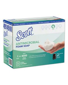 KCC49149 CONTROL ANTIMICROBIAL FOAM SKIN CLEANSER , UNSCENTED, 1000ML REFILL, 3/CARTON