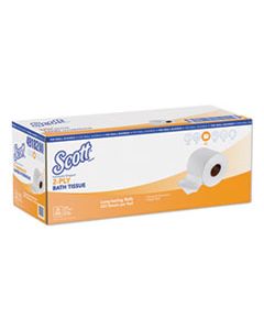 KCC49182 ESSENTIAL STANDARD ROLL BATHROOM TISSUE, SMALL BUSINESS, SEPTIC SAFE, 2-PLY, WHITE, 550 SHEETS/ROLL, 20 ROLLS/CARTON