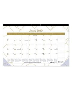 REDC199002 GOLD COLLECTION MONTHLY DESK PAD, 17 3/4 X 10 7/8 2023