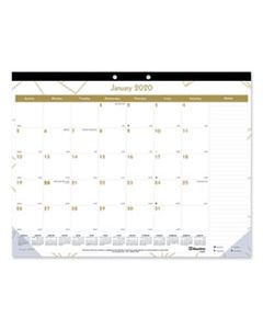 REDC199003 GOLD COLLECTION MONTHLY DESK PAD, 22 X 17 2023