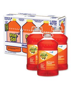 CLO41772CT ALL-PURPOSE CLEANER, ORANGE ENERGY, 144 OZ BOTTLE, 3/CARTON