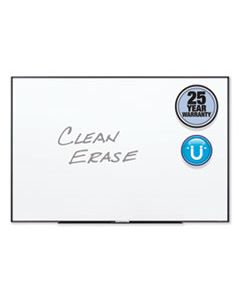 QRTNA9648FB FUSION NANO-CLEAN MAGNETIC WHITEBOARD, 96 X 48, BLACK FRAME