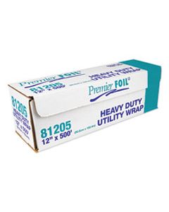 GEN7120 HEAVY-DUTY ALUMINUM FOIL ROLL, 12" X 500 FT