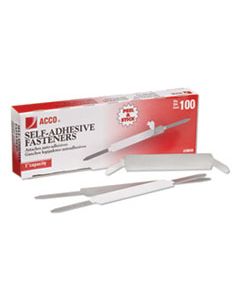 ACC70010 SELF-ADHESIVE PAPER FILE FASTENERS, 1" CAPACITY, 2 3/4" CENTER, 100/BOX