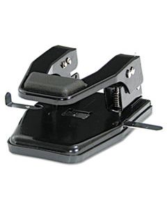 MATMP250 40-SHEET HEAVY-DUTY TWO-HOLE PUNCH, 9/32" HOLES, PADDED HANDLE, BLACK