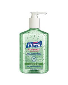 GOJ967412EA ADVANCED HAND SANITIZER SOOTHING GEL, FRESH SCENT WITH ALOE AND VITAMIN E, 8 OZ