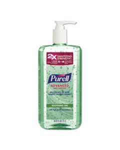 GOJ308104CMREA ADVANCED HAND SANITIZER SOOTHING GEL, FRESH SCENT WITH ALOE AND VITAMIN E, 1 L PUMP BOTTLE