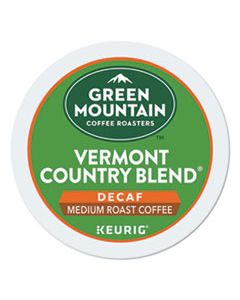 GMT7602CT VERMONT COUNTRY BLEND DECAF COFFEE K-CUPS, 96/CARTON