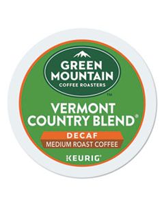 GMT7602 VERMONT COUNTRY BLEND DECAF COFFEE K-CUPS, 24/BOX
