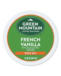 GMT7732CT FRENCH VANILLA DECAF COFFEE K-CUPS, 96/CARTON