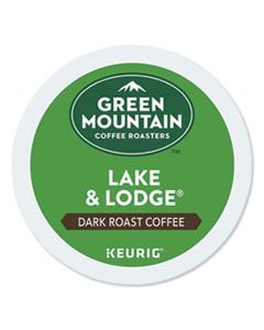 GMT6523 LAKE & LODGE COFFEE K-CUPS, 24/BOX