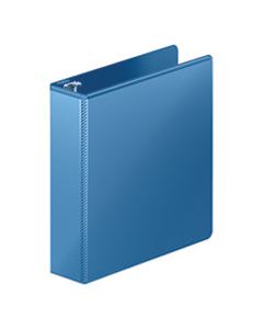 WLJ363447462 HEAVY-DUTY ROUND RING VIEW BINDER WITH EXTRA-DURABLE HINGE, 3 RINGS, 2" CAPACITY, 11 X 8.5, PC BLUE