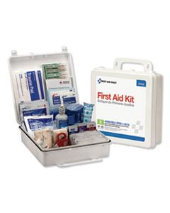 FAO90566 ANSI 2015 COMPLIANT CLASS B TYPE III FIRST AID KIT FOR 50 PEOPLE, 199 PIECES
