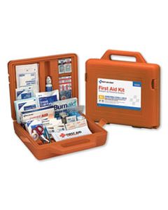 FAO90699 ANSI CLASS A+ FIRST AID KIT FOR 50 PEOPLE, WEATHERPROOF, 215 PIECES