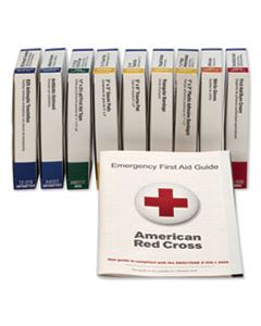 FAO740010 ANSI COMPLIANT 10 PERSON FIRST AID KIT REFILL, 63-PIECES