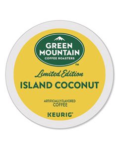 GMT6720 ISLAND COCONUT COFFEE K-CUP PODS, 24/BOX