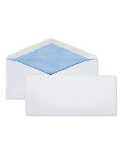 QUA90012 BUSINESS ENVELOPE, #10, MONARCH FLAP, GUMMED CLOSURE, 4.13 X 9.5, WHITE, 500/BOX