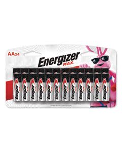 EVEE91BP24 MAX ALKALINE AA BATTERIES, 1.5V, 24/PACK