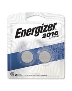 EVE2016BP2 2016 LITHIUM COIN BATTERY, 3V, 2/PACK