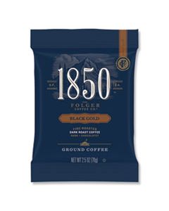 FOL21512 COFFEE FRACTION PACKS, BLACK GOLD, DARK ROAST, 2.5 OZ PACK, 24 PACKS/CARTON