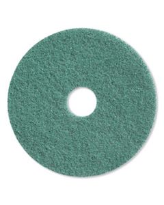 TWISTER FLOOR PAD, 14" DIAMETER, GREEN, 2/CARTON