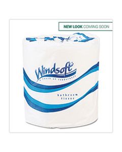 WIN2200B BATH TISSUE, SEPTIC SAFE, 2-PLY, WHITE, 4.5 X 4.5, 500 SHEETS/ROLL, 96 ROLLS/CARTON