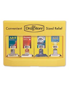 LIL71622 SINGLE-DOSE MEDICINE DISPENSER, 105-PIECES, PLASTIC CASE, YELLOW