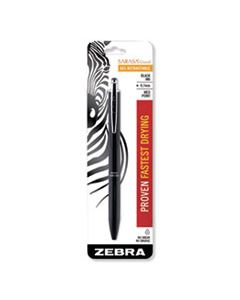 ZEB45111 SARASA GRAND RETRACTABLE GEL PEN, MEDIUM 0.7 MM, BLACK INK/BARREL