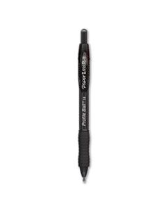 PAP2095459 PROFILE RETRACTABLE BALLPOINT PEN, BOLD 1 MM, BLACK INK/BARREL, 36/PACK