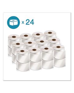 DYM2050817 LW SHIPPING LABELS, 2.13" X 4", WHITE, 220/ROLL, 24 ROLLS/PACK
