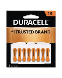 DURDA13B8ZM09 HEARING AID BATTERY, #13, 8/PACK