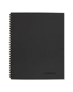 MEA06064 WIREBOUND GUIDED BUSINESS NOTEBOOK, ACTION PLANNER, DARK GRAY, 11 X 8.5, 80 SHEETS