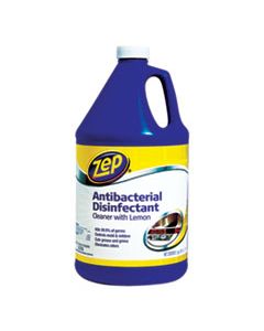 ZPEZUBAC128CT ANTIBACTERIAL DISINFECTANT, LEMON SCENT, 1 GAL, 4/CARTON