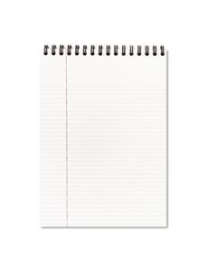 MEA06090 WIREBOUND BUSINESS NOTEBOOK, WIDE/LEGAL RULE, BLACK COVER, 8.5 X 11, 96 SHEETS
