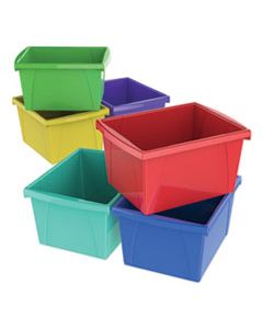 STX61514U06C STORAGE BINS, 10 X 12 5/8 X 7 3/4, 4 GALLON, ASSORTED COLOR, PLASTIC