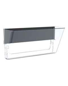 STX70325U06C UNBREAKABLE MAGNETIC WALL FILE, LETTER/LEGAL, 16 X 7, SINGLE POCKET, CLEAR