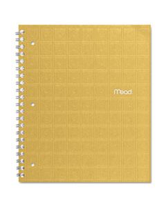 MEA06594 RECYCLED NOTEBOOK, 1 SUBJECT, MEDIUM/COLLEGE RULE, ASSORTED COLOR COVERS, 11 X 8.5, 80 SHEETS