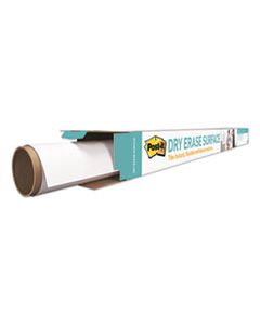 MMMDEF6X4 DRY ERASE SURFACE WITH ADHESIVE BACKING, 72" X 48", WHITE