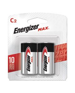 EVEE93BP2 MAX ALKALINE C BATTERIES, 1.5V, 2/PACK