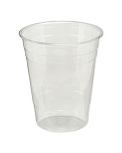 DXECPET16 CLEAR PLASTIC PETE CUPS, COLD, 16OZ, 50/SLEEVE, 20 SLEEVES/CARTON
