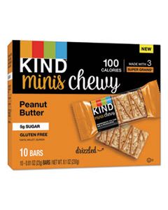 KND27895 MINIS CHEWY, PEANUT BUTTER, 0.81 OZ 10/PACK