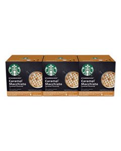 NES94273 STARBUCKS COFFEE CAPSULES, CARAMEL MACCHIATO, 36/CARTON