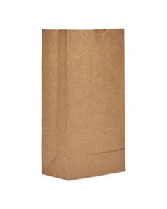 BAGGK8 GROCERY PAPER BAGS, 35 LBS CAPACITY, #8, 6.13"W X 4.17"D X 12.44"H, KRAFT, 2,000 BAGS