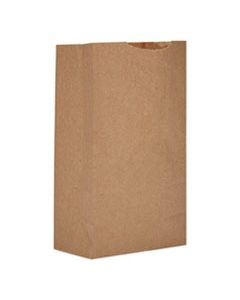 BAGGK3500 GROCERY PAPER BAGS, 30 LBS CAPACITY, #3, 4.75"W X 2.94"D X 8.56"H, KRAFT, 500 BAGS